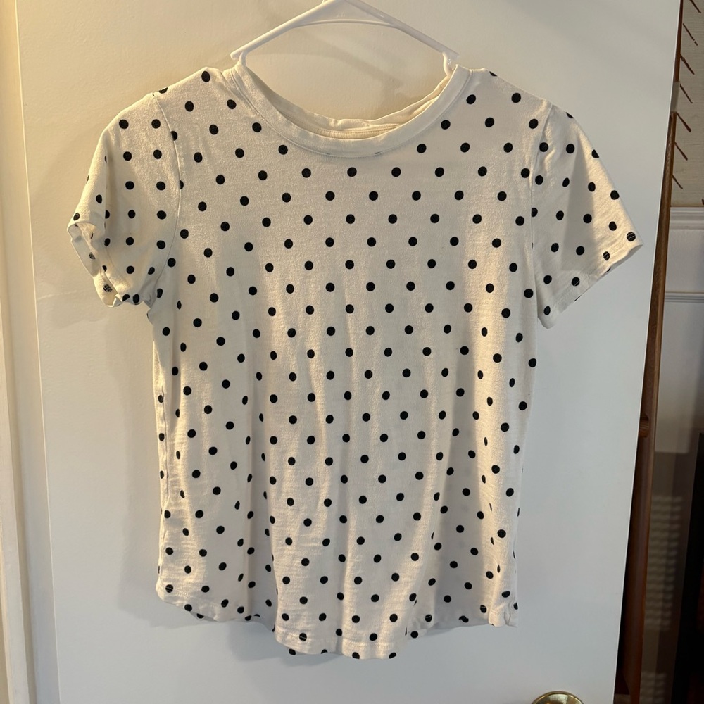 OLD NAVY | Everywhere Polka Dot Short Sleeve Tee Shirt